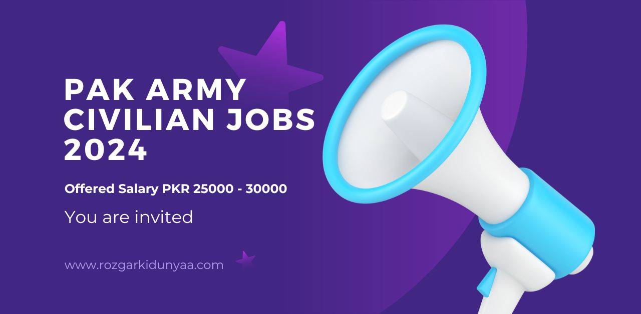 Pak Army Civilian Jobs 2024