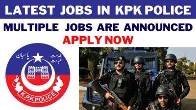 KPK Police Counter Terrorism Department Jobs 2024